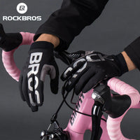 MTB Gloves Large for Mountain Road Bike Breathable Winter Autumn Spring Cycling Camping Running Outdoor Sport Rockbros Kings Warehouse 