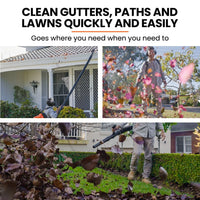 MTM 30CC Backpack Petrol Leaf Blower Yard Garden Commercial Outdoor Home & Garden Kings Warehouse 