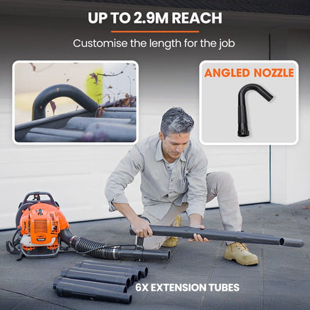 MTM 30CC Backpack Petrol Leaf Blower Yard Garden Commercial Outdoor Home & Garden Kings Warehouse 