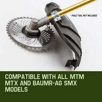MTM 5x Carbide Tipped 40 Tooth Brush Cutter Blade Whipper Snipper Brushcutter Kings Warehouse 
