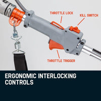 MTM 62CC Long Reach Pole Chainsaw Hedge Trimmer Pruner Chain Saw Cutter Multi Tool Tools Kings Warehouse 