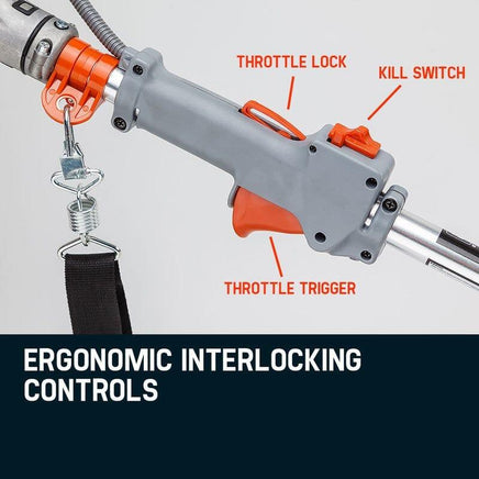 MTM 62CC Long Reach Pole Chainsaw Hedge Trimmer Pruner Chain Saw Cutter Multi Tool Tools Kings Warehouse 