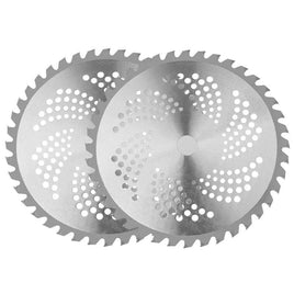 MTM Carbide Tipped 40 Tooth Brush Cutter Blade Whipper Snipper Brushcutter x2 Tools Kings Warehouse 