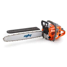 MTM Petrol Commercial Chainsaw 22 Bar E-Start Tree Pruning Chain Saw Top Handle Tools Kings Warehouse 