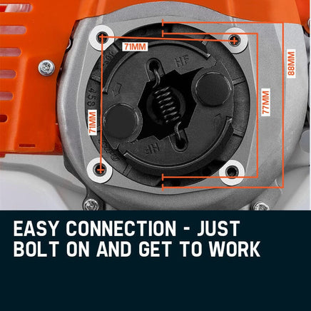 MTM Replacement Engine for Pole Tool Chainsaw Brushcutter Multi 62CC Tools Kings Warehouse 