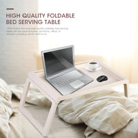 Multifunction Laptop Bed Desk with foldable legs for Home Office (White) Supplier Exclusive Kings Warehouse 