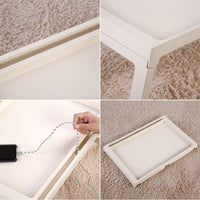 Multifunction Laptop Bed Desk with foldable legs for Home Office (White) Supplier Exclusive Kings Warehouse 