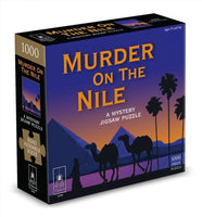 Murder On The Nile Mystery Puzzle - 1000 Piece Kings Warehouse 