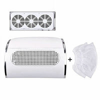 Nail Dust Collector Remover Fan Vacuum Cleaner 3 Fan Suction Manicure Machine Newly Launched Kings Warehouse 