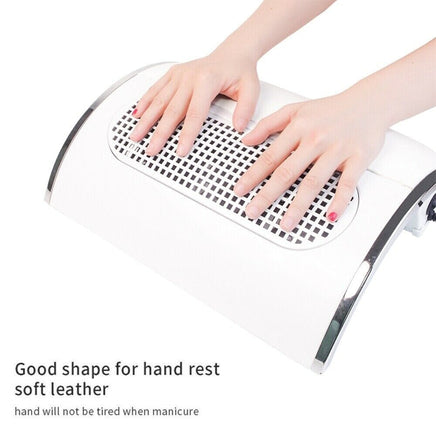 Nail Dust Collector Remover Fan Vacuum Cleaner 3 Fan Suction Manicure Machine Newly Launched Kings Warehouse 