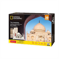 National Geographic - India Taj Mahal 3D Puzzle 87 Piece Kings Warehouse 