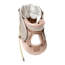 Neck Traction Air Decompression Support Brace Cervical Collar Hand Pump Health & Beauty Kings Warehouse