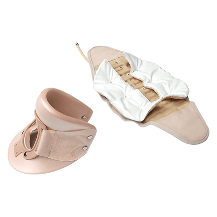 Neck Traction Air Decompression Support Brace Cervical Collar Hand Pump Health & Beauty Kings Warehouse 