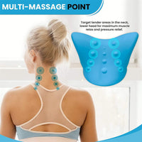 Neck Traction Pillow Neck Stretcher Original Cloud Shape Cervical Pain Relief Kings Warehouse 