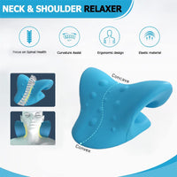 Neck Traction Pillow Neck Stretcher Original Cloud Shape Cervical Pain Relief Kings Warehouse 