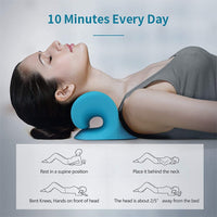 Neck Traction Pillow Neck Stretcher Original Cloud Shape Cervical Pain Relief Kings Warehouse 