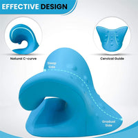 Neck Traction Pillow Neck Stretcher Original Cloud Shape Cervical Pain Relief Kings Warehouse 