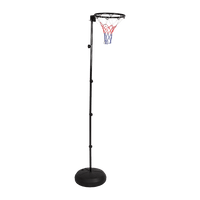 Netball Ring with Stand Portable Pole Height Adjustable