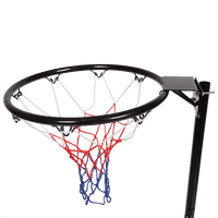 Netball Ring with Stand Portable Pole Height Adjustable KingsWarehouse 