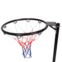 Netball Ring with Stand Portable Pole Height Adjustable Sports & Fitness Kings Warehouse 