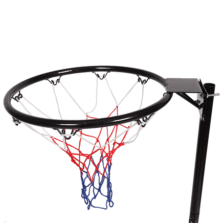 Netball Ring with Stand Portable Pole Height Adjustable Sports & Fitness Kings Warehouse 