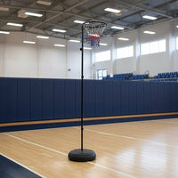 Netball Ring with Stand Portable Pole Height Adjustable Sports & Fitness Kings Warehouse 