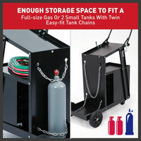 New 4-Drawer Welding Trolley Cart Welder Cabinet MIG TIG ARC Plasma Cutter Bench Home & Garden Kings Warehouse 