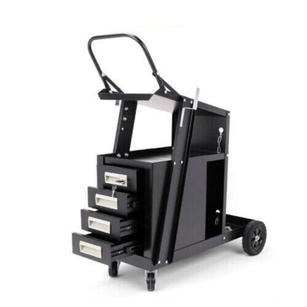 New 4-Drawer Welding Trolley Cart Welder Cabinet MIG TIG ARC Plasma Cutter Bench Home & Garden Kings Warehouse 