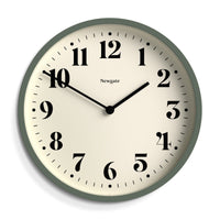 Newgate Number Four Wall Clock Matte Asparagus Green Home & Garden Kings Warehouse 