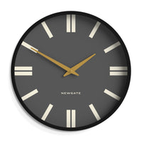 Newgate Universal Wall Clock Plaza Dial Black Home & Garden Kings Warehouse 