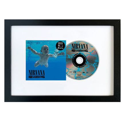 Nirvana - Nevermind 20th Anniversary - CD Framed Album Art Gift & Novelty Kings Warehouse 