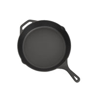 Non-stick Frying Pan Cast Iron Steak Skillet Round BBQ Grill Cookware 30cm Home & Garden Kings Warehouse 
