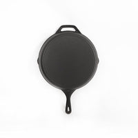Non-stick Frying Pan Cast Iron Steak Skillet Round BBQ Grill Cookware 30cm Home & Garden Kings Warehouse 