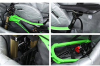 NOOYAH - SPORTACE Bike Plane Travel Soft Shell Case Bag Mountain BMX Tourer Road Bike - BK0088 125cm x 80cm - Black Kings Warehouse 