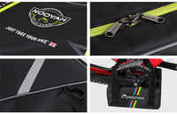 NOOYAH - SPORTACE Bike Plane Travel Soft Shell Case Bag Mountain BMX Tourer Road Bike - BK0088 125cm x 80cm - Black Kings Warehouse 