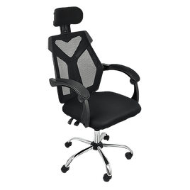 Office Chair – Ergonomic Mesh Back Computer Desk Chair with Padded Foam Seat in Black Furniture Kings Warehouse 