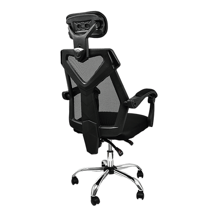 Office Chair – Ergonomic Mesh Back Computer Desk Chair with Padded Foam Seat in Black Furniture Kings Warehouse 