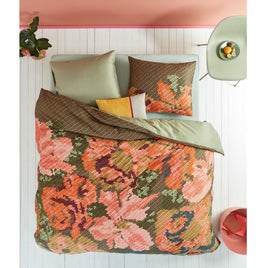 Oilily Embroidered Flower Multi Quilt Cover Set Queen Home & Garden Kings Warehouse 
