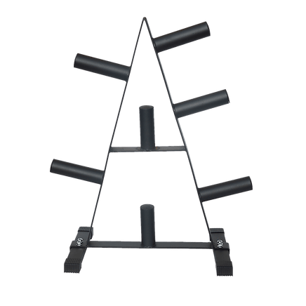 Olympic Weight Plate Storage Rack 250kg Capacity Sports & Fitness Kings Warehouse 