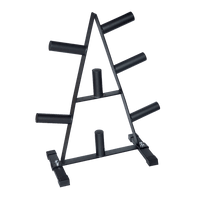 Olympic Weight Plate Storage Rack 250kg Capacity Sports & Fitness Kings Warehouse 