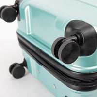 Olympus 3PC Artemis Luggage Set Hard Shell ABS+PC - Electric Teal Kings Warehouse 