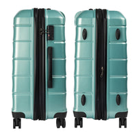 Olympus 3PC Artemis Luggage Set Hard Shell ABS+PC - Electric Teal Kings Warehouse 