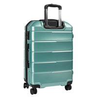 Olympus 3PC Artemis Luggage Set Hard Shell ABS+PC - Electric Teal Kings Warehouse 