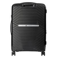 Olympus 3PC Astra Luggage Set Hard Shell Suitcase - Obsidian Black Kings Warehouse 