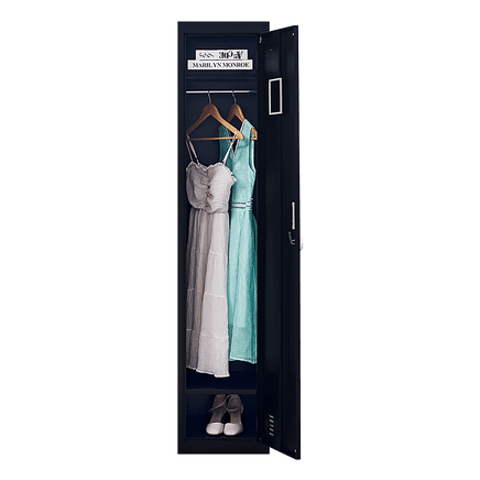 One-Door Office Gym Shed Clothing Locker Cabinet Furniture Kings Warehouse 