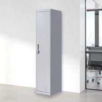 One-Door Office Gym Shed Clothing Locker Cabinet Furniture Kings Warehouse 