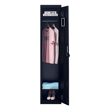 One-Door Office Gym Shed Clothing Locker Cabinet Furniture Kings Warehouse 
