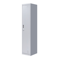 One-Door Office Gym Shed Clothing Locker Cabinet Furniture Kings Warehouse 