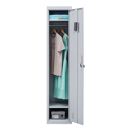 One-Door Office Gym Shed Clothing Locker Cabinet Furniture Kings Warehouse 