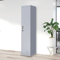 One-Door Office Gym Shed Clothing Locker Cabinet Furniture Kings Warehouse 
